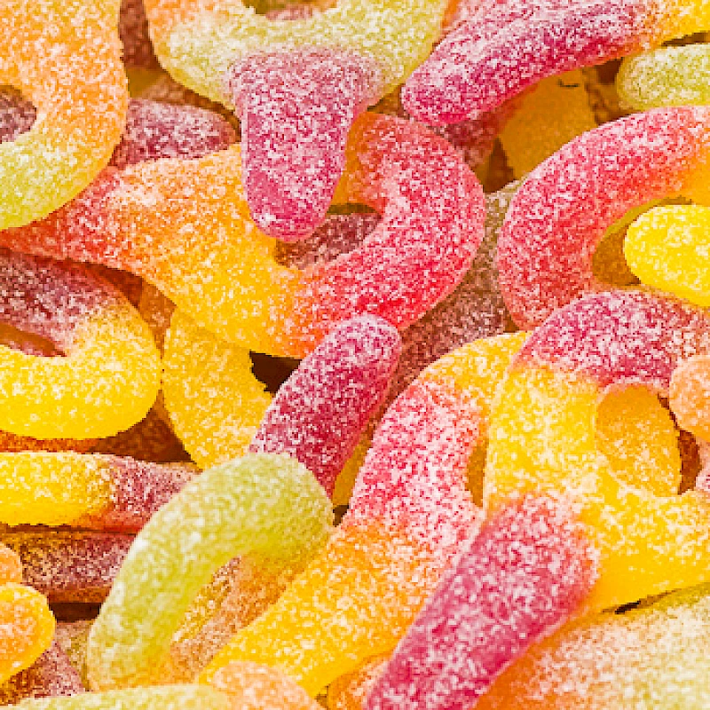 Zure harde tutjes 250 gram